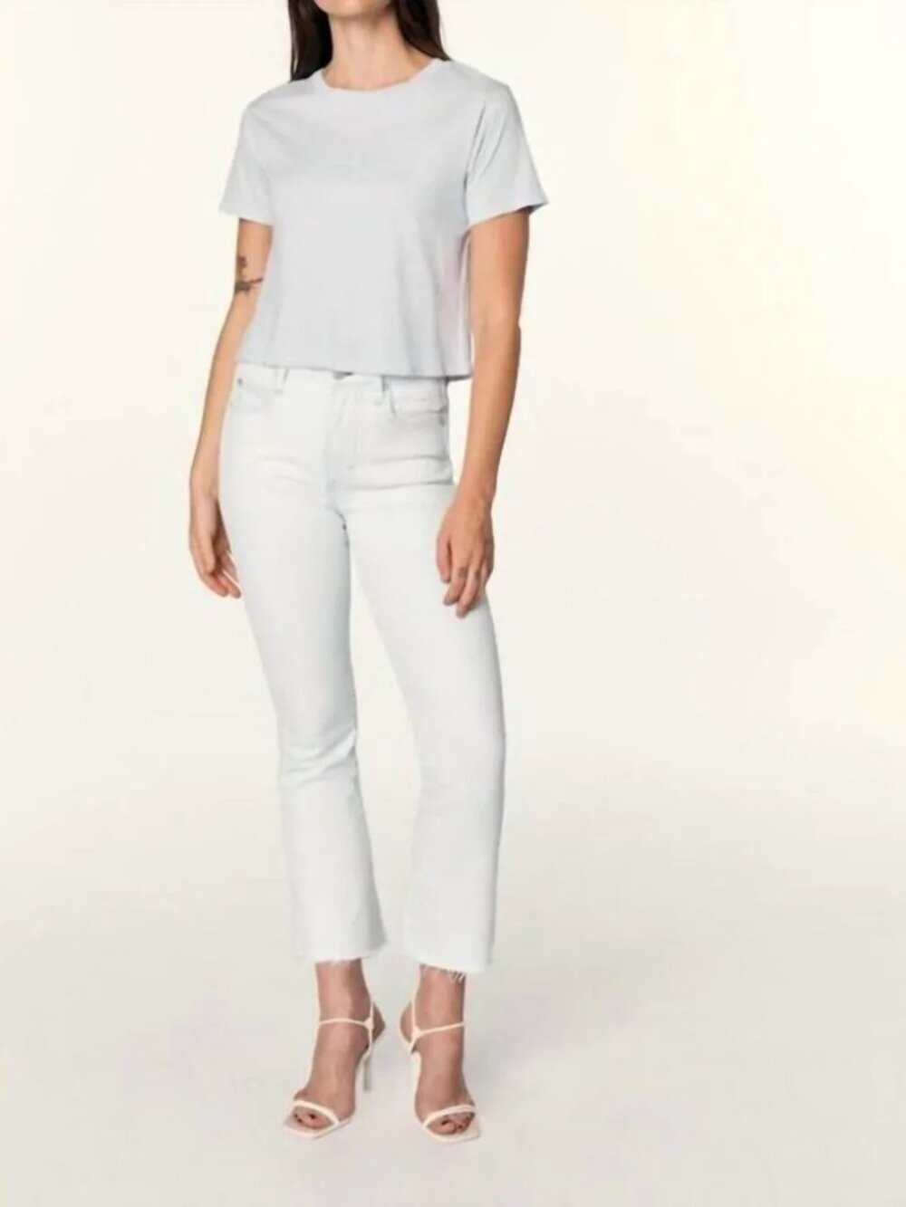 NWT Womens Amo Bella Lt Blue (Item-24) Radiance Slight Boot High Rise Jeans 27